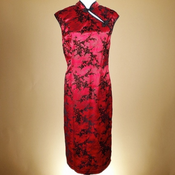 asian style cocktail dress